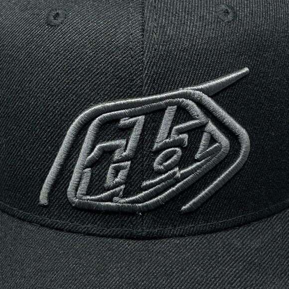 Troy Lee Designs Strapback Hat Cap TLD Black Motocross Adjustable Baseball Mens - Picture 8 of 15